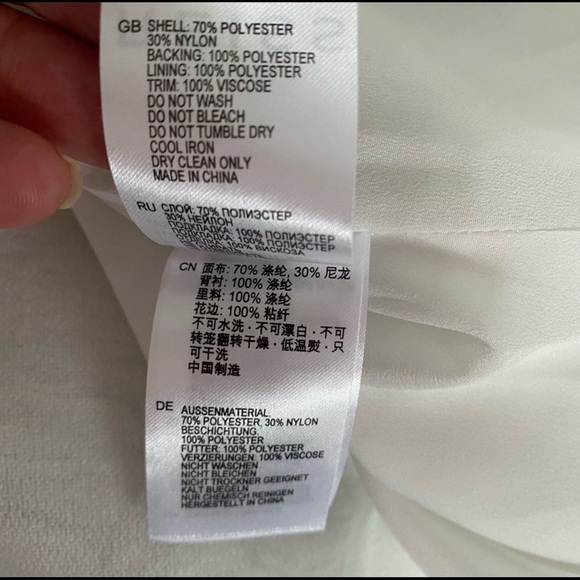 Reiss mint green mini skirt size 10 NWT - Picture 7 of 8